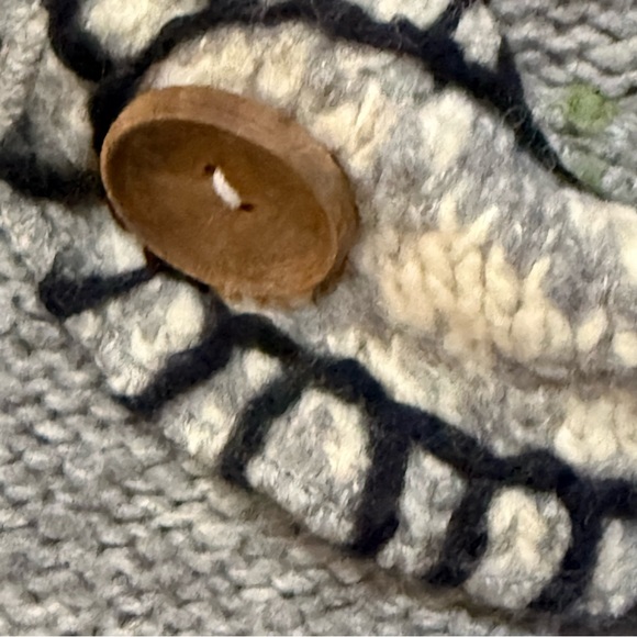 Free People Gray and Cream Cardigan - Picture 6 of 10